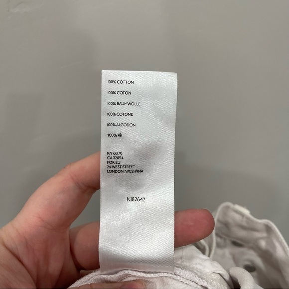 Urban Outfitters BDG Straight High Rise Jeans Button Fly Size 25 - Picture 10 of 10